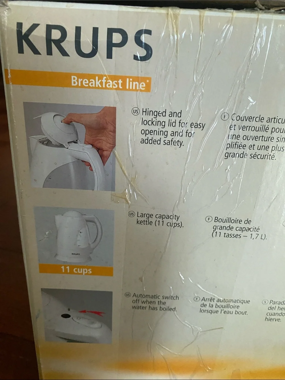 Krups white electric